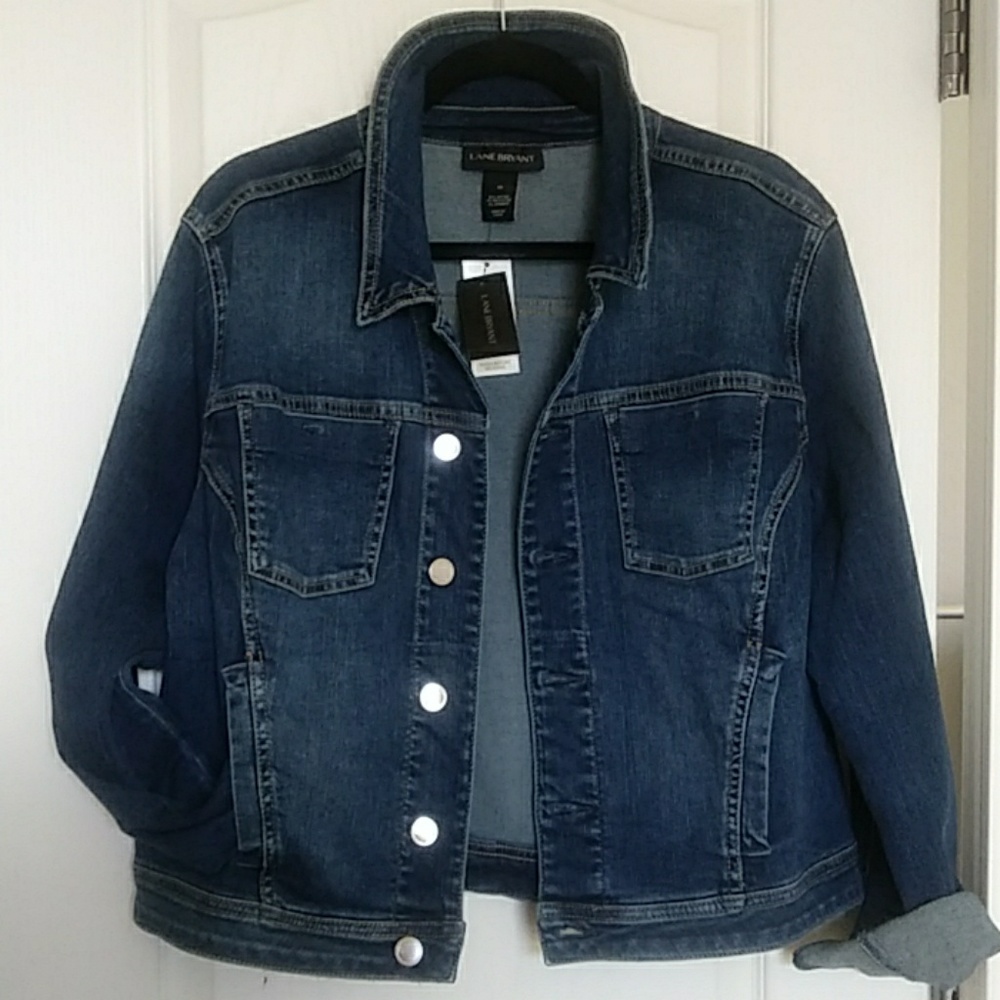 Lane Bryant Denim Jacket NWT